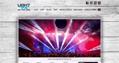 Desktop Screenshot of lightfx.nl